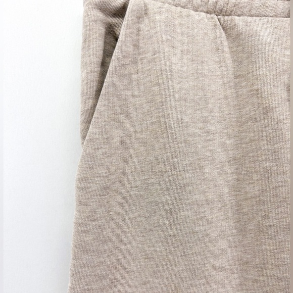 & Other Stories Yoga Beige Oatmeal Sweatpants Joggers Drawstring Loungewear - Picture 5 of 7